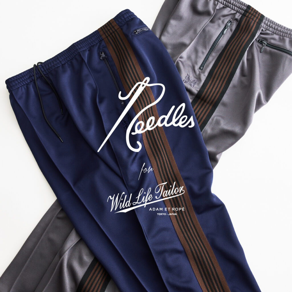 Needles Track Pants 別注 wild life tailor-